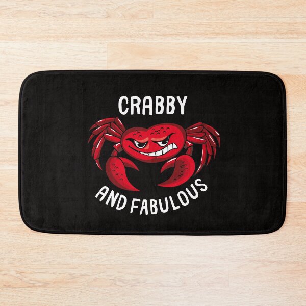 Item preview, Crabby and Fabulous designed and sold by SarcastiCrafts.