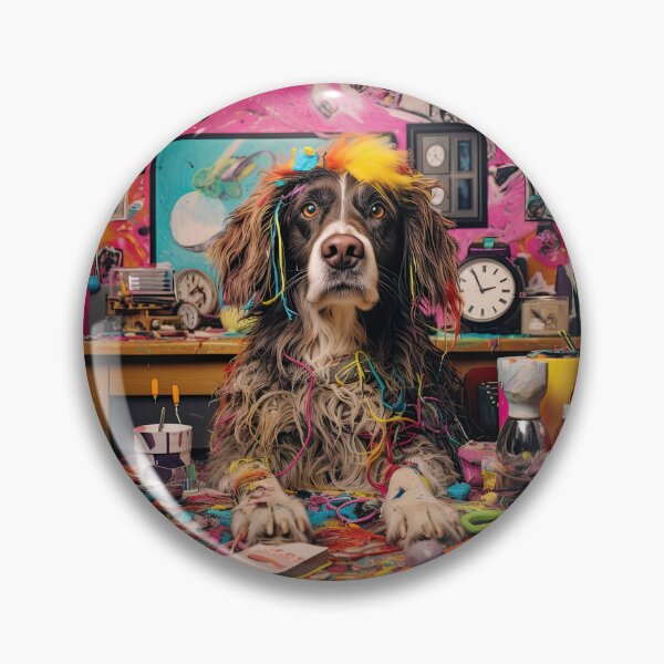 Item preview, Crafty Dog Portrait designed and sold by jrlouis21.