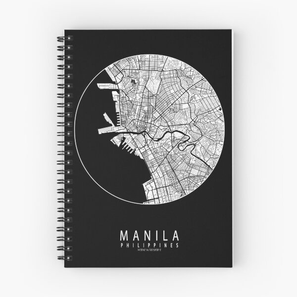 Item preview, Manila City Map of the Philippines - Full Moon designed and sold by deMAP.