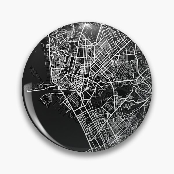 Item preview, Manila City Map of the Philippines - Full Moon designed and sold by deMAP.