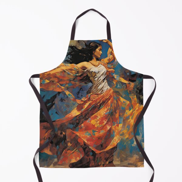 Item preview, Graceful Rhythms: Indian Woman Dancing designed and sold by krishutd.