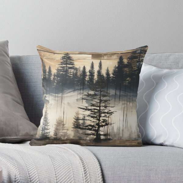 Backwoods Cabin-Wood Ducks 18 Decorative Pillow