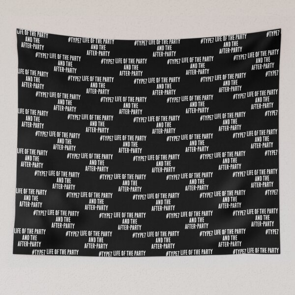 Item preview, Enneagram Type 7 Funny Quote Life of the Party and the After Party The Enthusiast designed and sold by JapanBubble.