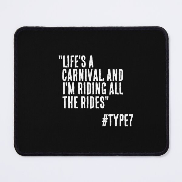 Item preview, Enneagram Type 7 Funny Quote Life's a Carnival and I'm Riding All the Rides Day The Enthusiast designed and sold by JapanBubble.