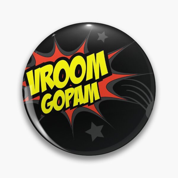 Item preview, Vroom GoPam Logo Black Exhaust designed and sold by VroomGoPam.