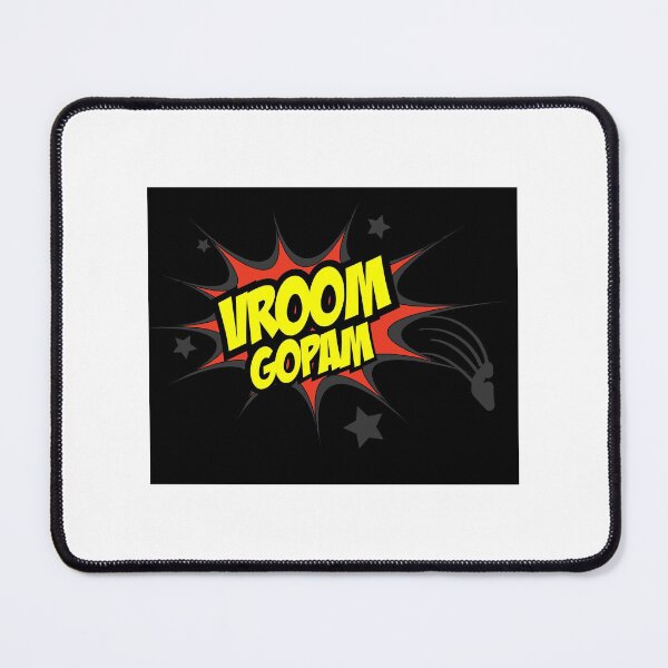 Item preview, Vroom GoPam Logo Black Exhaust designed and sold by VroomGoPam.