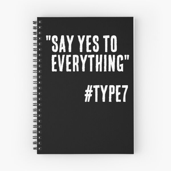 Item preview, Enneagram Type 7 Funny Quote Say Yes to Everything The Enthusiast designed and sold by JapanBubble.