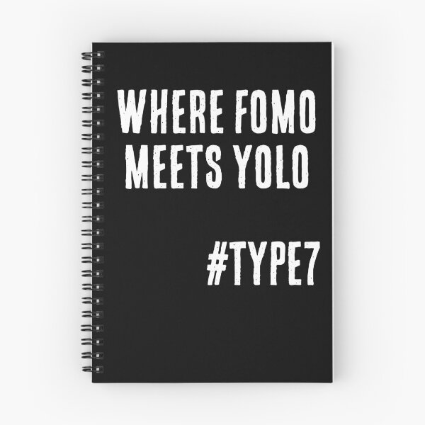 Item preview, Enneagram Type 7 Funny Quote Where FOMO Meets YOLO The Enthusiast designed and sold by JapanBubble.