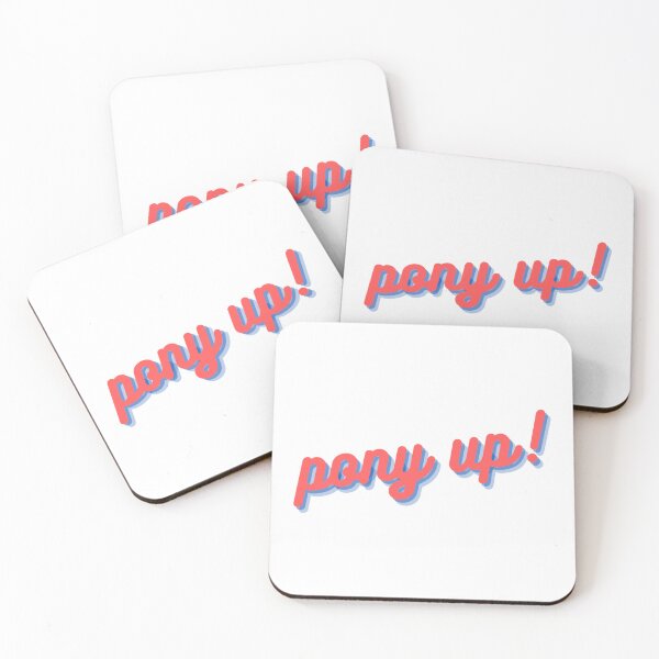 Item preview, Retro Pony Up designed and sold by Cliché Calligraphy.