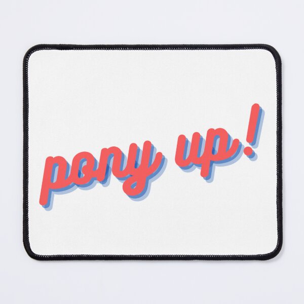 Item preview, Retro Pony Up designed and sold by Cliché Calligraphy.
