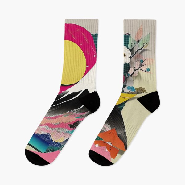 Item preview,  Enchanting Fuji-San Collage: Bloom & Bough designed and sold by ZedOhEe.