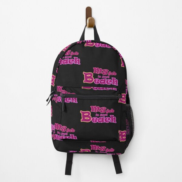 Item preview, My job is just bedch.(pink) designed and sold by meaningspace.