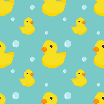 Artwork thumbnail, Bath Duckie Pattern by InversionGraph