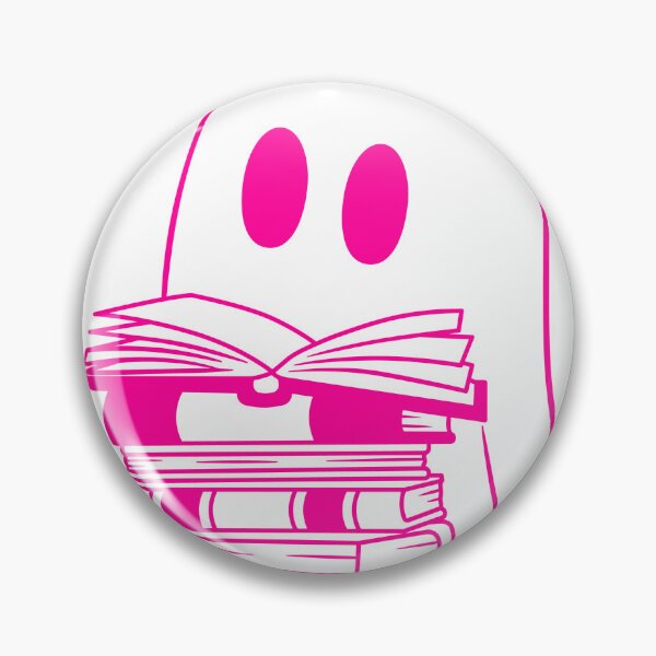Item preview, Hot Pink Reading Sheet Ghost designed and sold by KWZCreates.