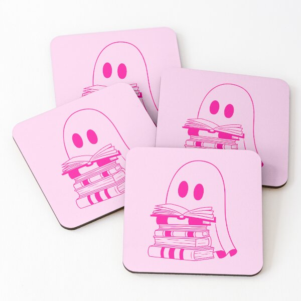 Item preview, Hot Pink Reading Sheet Ghost designed and sold by KWZCreates.