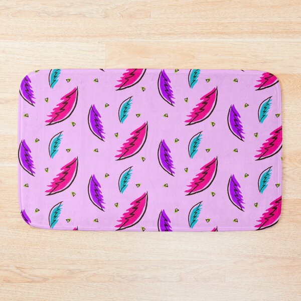 Item preview, Neon Boho Feathers Pattern designed and sold by InversionGraph.