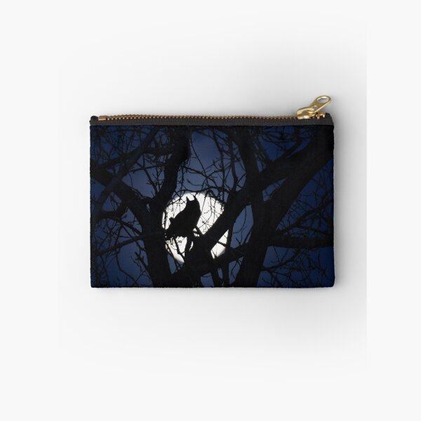 Item preview, A Great Horned Owl Basks in a Blue Moon  designed and sold by Brent Barnes.