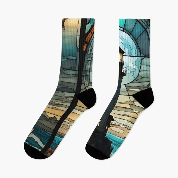 Item preview, Lighthouse Stained Glass designed and sold by FalseGlimmer.