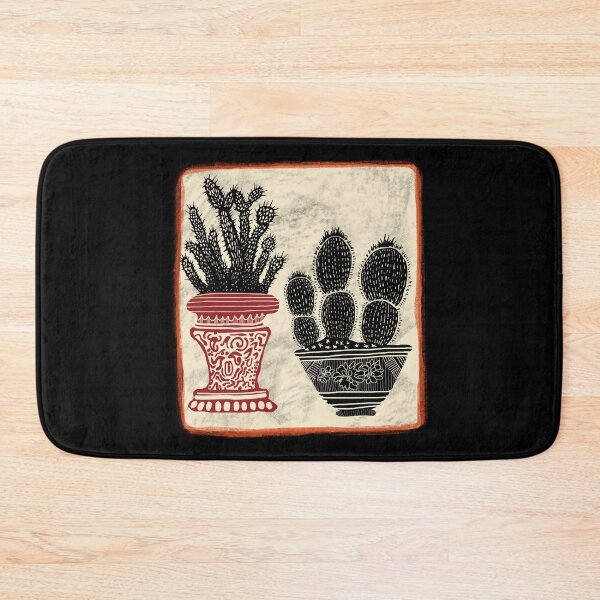 Item preview, Cacti Pair Woodcut designed and sold by dialon25.