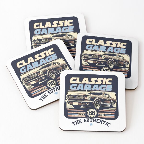Item preview, Vintage Classic Car Garage Print designed and sold by dakaseli.