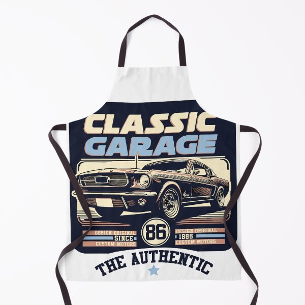 Item preview, Vintage Classic Car Garage Print designed and sold by dakaseli.