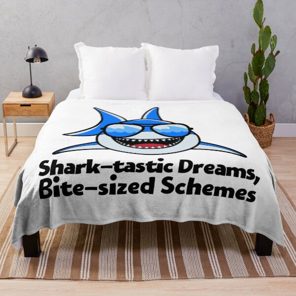 Item preview, Shark-tastic Dreams, Bite-sized Schemes designed and sold by SarcastiCrafts.