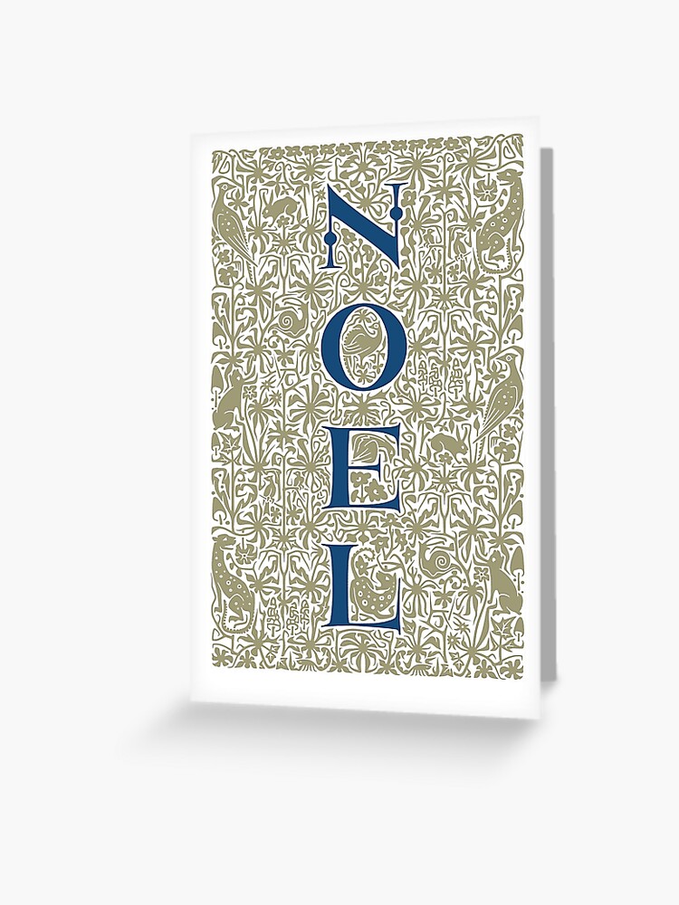 Thumbnail 1 of 2, Greeting Card, Christmas: Noel (Vertical) designed and sold by danmitsui.