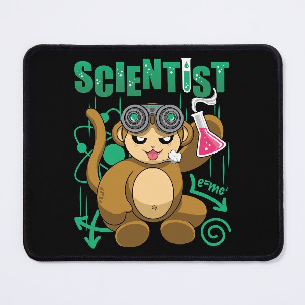 Item preview, Little monkey scientist character design designed and sold by SetthaSK.