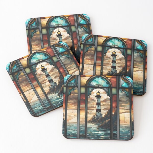 Item preview, Sunny Lighthouse Stained Glass designed and sold by FalseGlimmer.