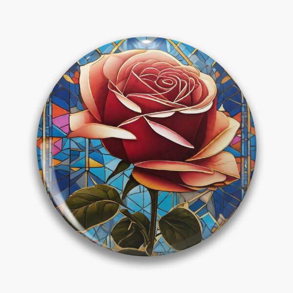 Item preview, Fantasy mosaic rose designed and sold by OtakuFantasy.