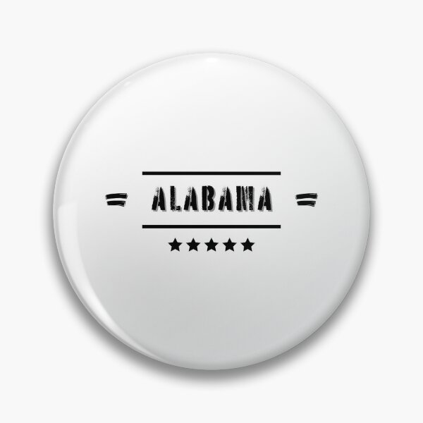 Item preview, Classic Alabama: Stylish Black Letter Edition designed and sold by IssaraStudio.