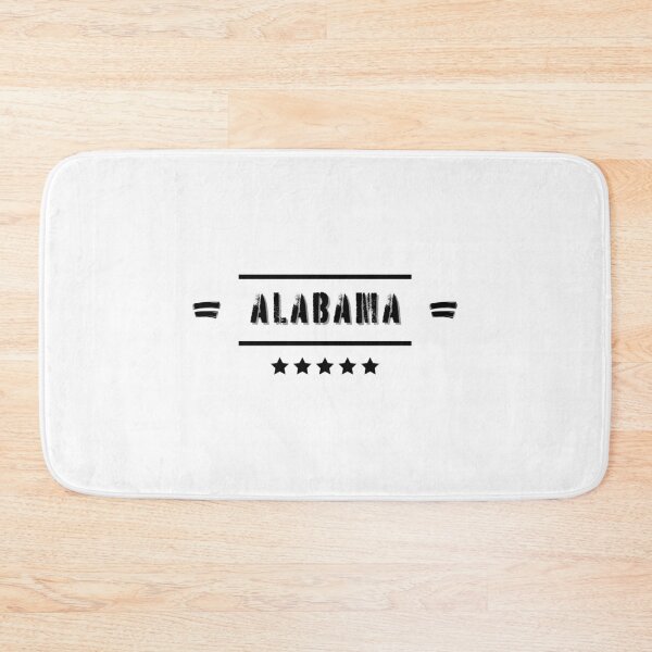 Item preview, Classic Alabama: Stylish Black Letter Edition designed and sold by IssaraStudio.