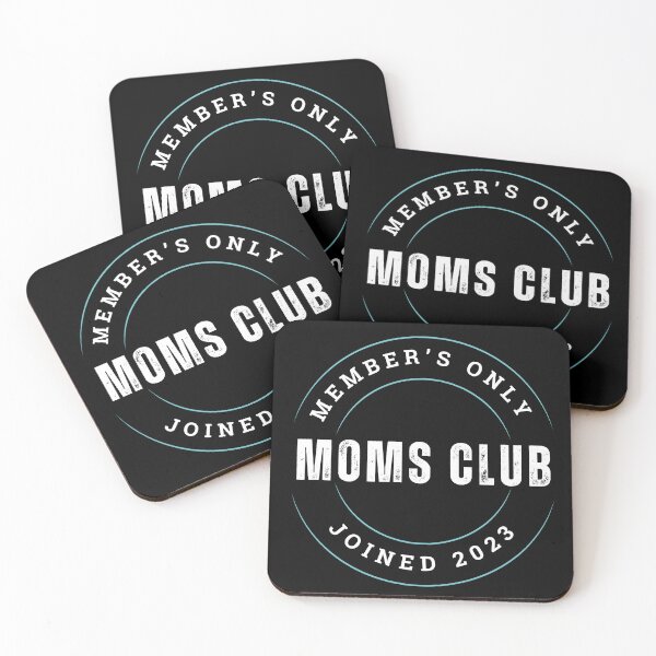 Artikelvorschau, Moms Club 2023 Design für T-Shirts, Aufkleber und mehr entworfen und verkauft von NuiNuiDesigns.