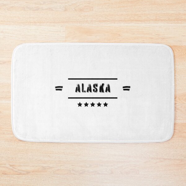 Item preview, Classic ALASKA: Stylish Black Letter Edition designed and sold by IssaraStudio.