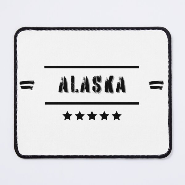 Item preview, Classic ALASKA: Stylish Black Letter Edition designed and sold by IssaraStudio.