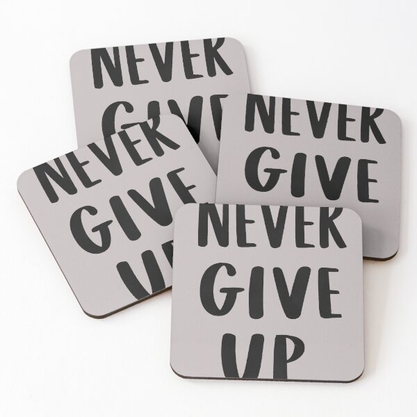 Item preview,  Never Give Up  designed and sold by morganinfininty.