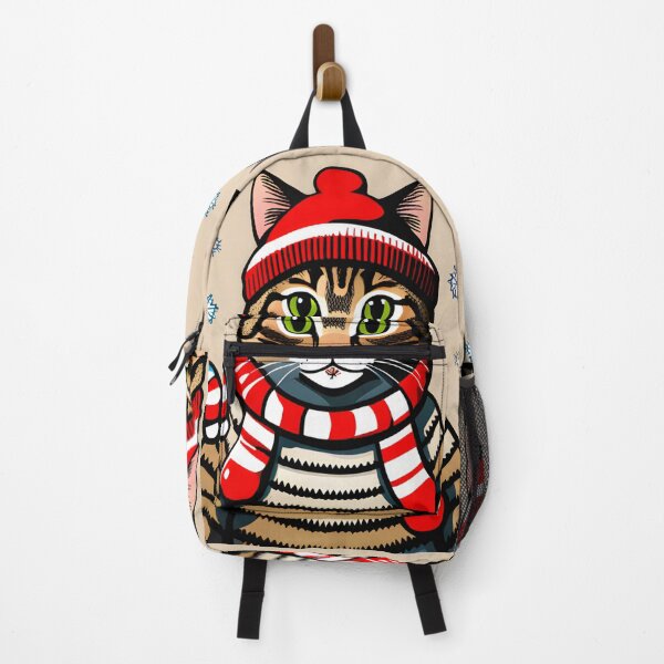 Item preview, Cute Cat in Cozy Cap designed and sold by Sadia  Jannat.