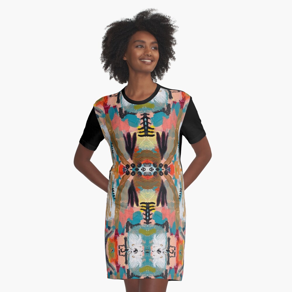 Item preview, Graphic T-Shirt Dress designed and sold by LeeCummins.