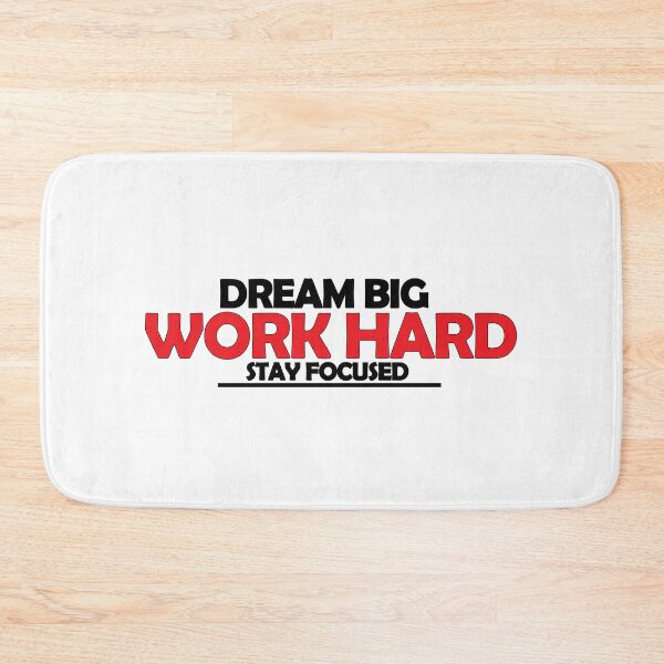 Item preview, Dream Big, Work Hard, Stay Focused designed and sold by Positive Mindzet!.