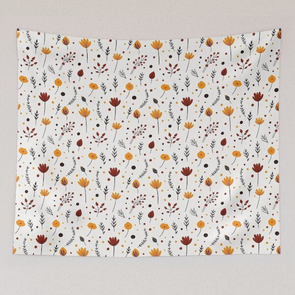 Item preview, Minimal Floral Pattern No.36 designed and sold by exitbird.