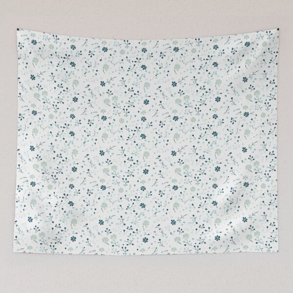 Item preview, Minimal Floral Pattern No.38 designed and sold by exitbird.