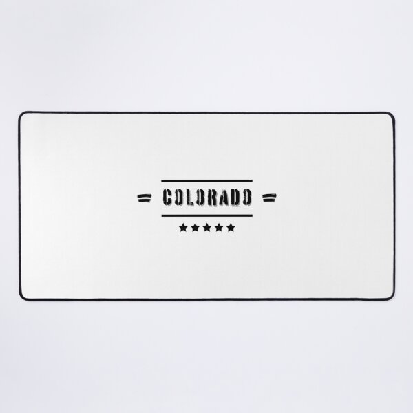 Item preview, Classic COLORADO: Stylish Black Letter Edition designed and sold by IssaraStudio.