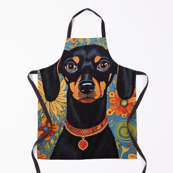 Item preview, Daschund Dreams Amid Florals designed and sold by 21 Tulips.