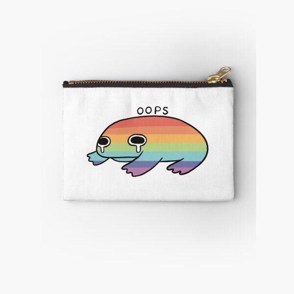 Item preview, Oops, Rainbow Frog| Cute Pride Frog, Frog Sticker, Funny Frog Art  designed and sold by iristocat.