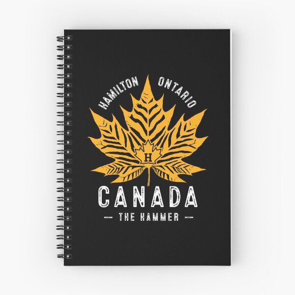 Item preview, Hamilton Ontario Canada Striped Maple Leaf designed and sold by johnnyp1975.