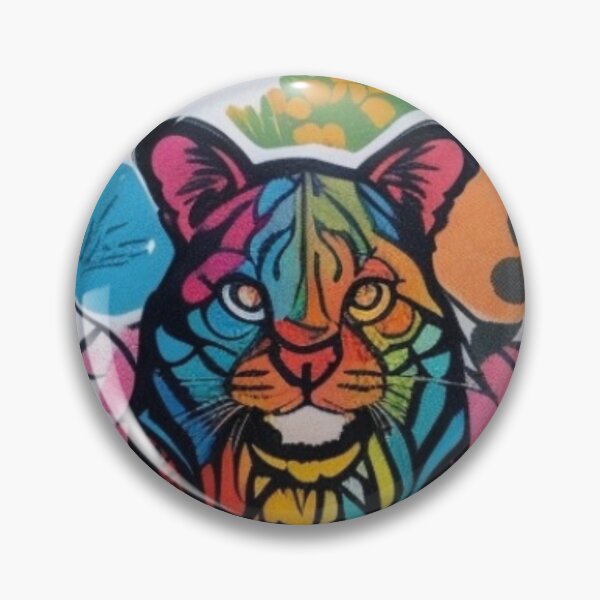 Item preview, Colorful tiger designed and sold by Lolpopy.