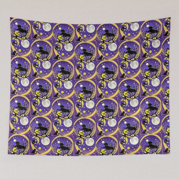Item preview, Black Cats Dreaming designed and sold by j-tippens-art.