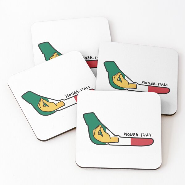 Item preview, Monza Circuit Drawing with Italian Hand designed and sold by PoleToWin.
