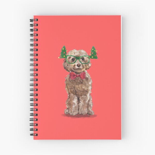 Item preview, Brown Labradoodle, Cockapo, Cavoodle Christmas Dog  designed and sold by beastieboutique.