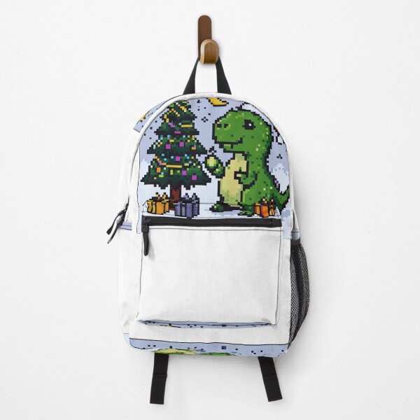 Item preview, Dino pixel Christmas designed and sold by IguaranDesign.